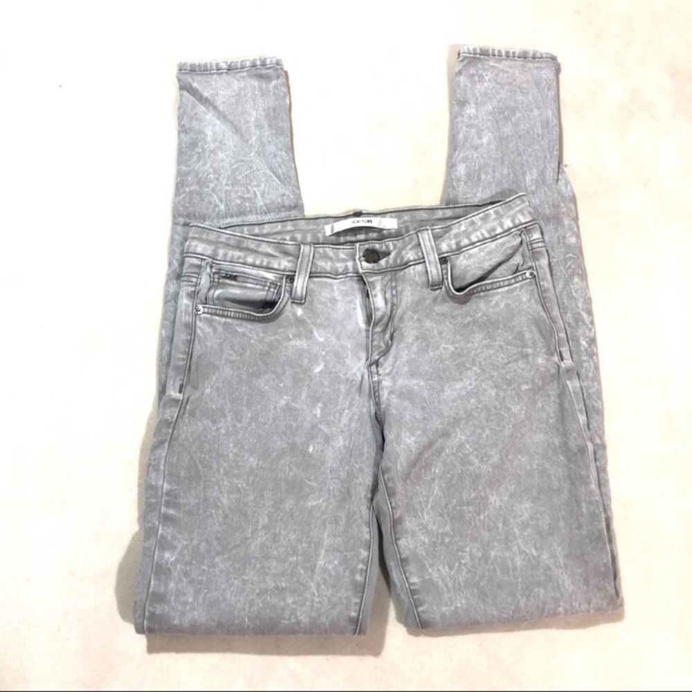 Joe's Jeans Jeggings in Mineral Light Grey 28